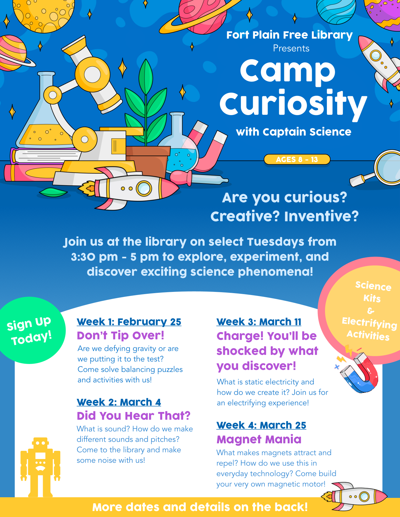 Camp Curiosity: A Science Program for Kids!